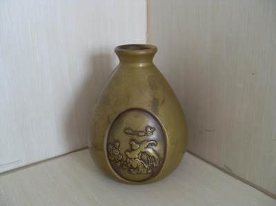 大肚铜酒壶 酒瓶！！