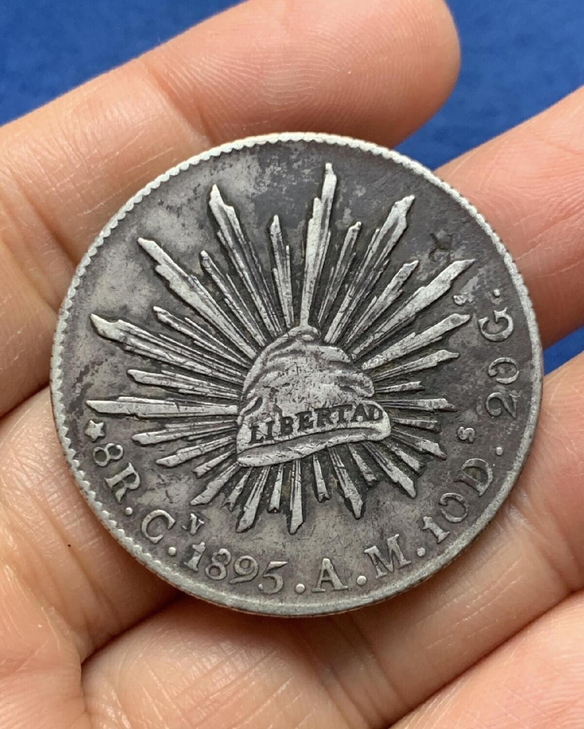 墨西哥 1895年 鹰洋 比索银币！2026/2/9