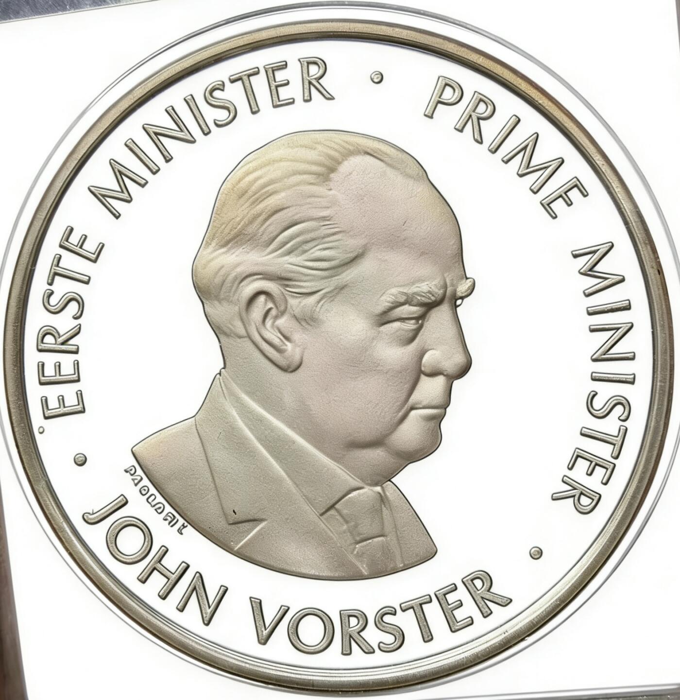 1978年南非纪念国民党执政30周年银章