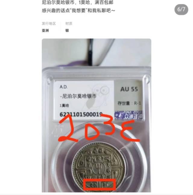 尼泊尔镍币银币辨析