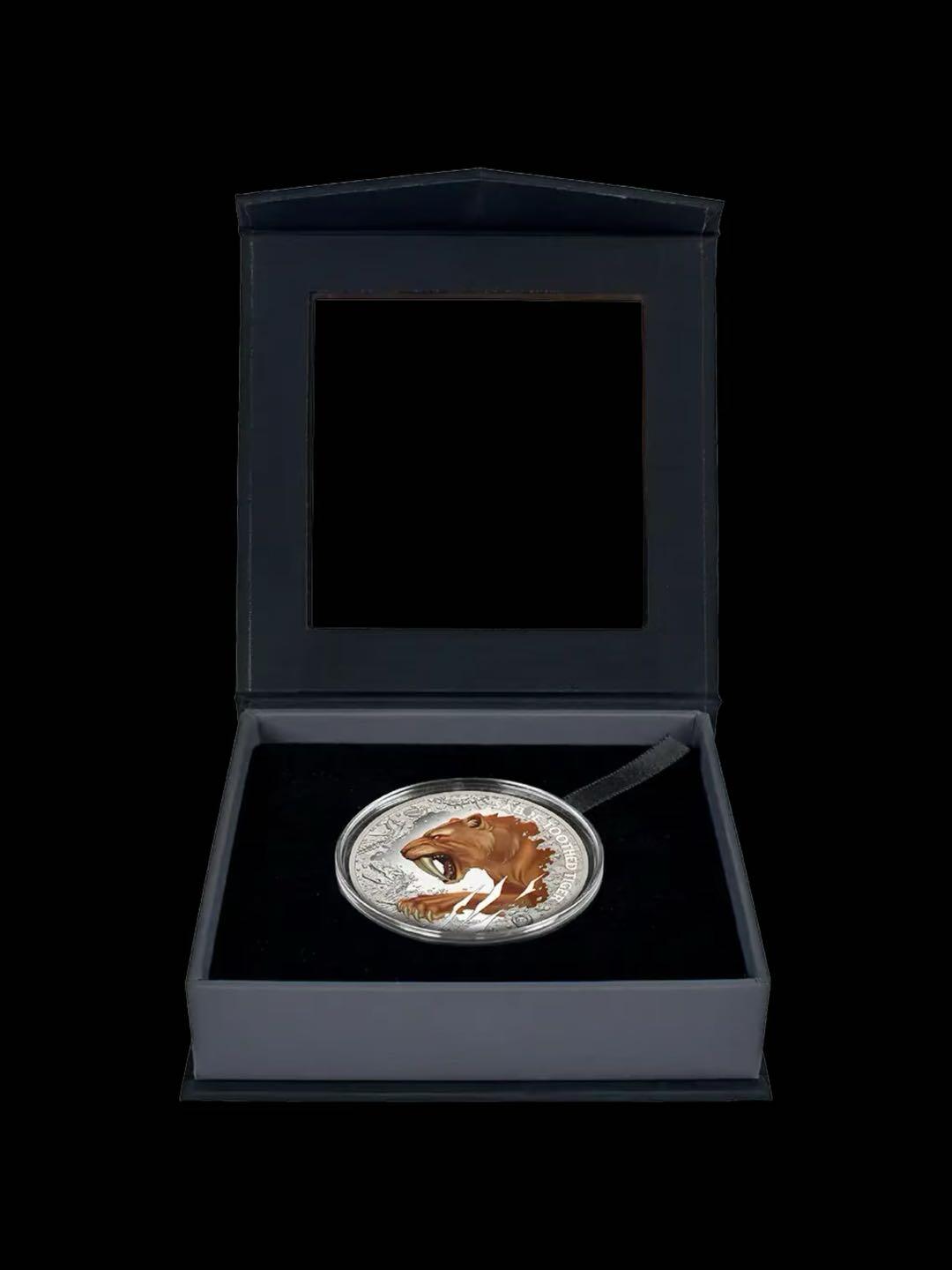 剑齿虎—2026年纽埃银币