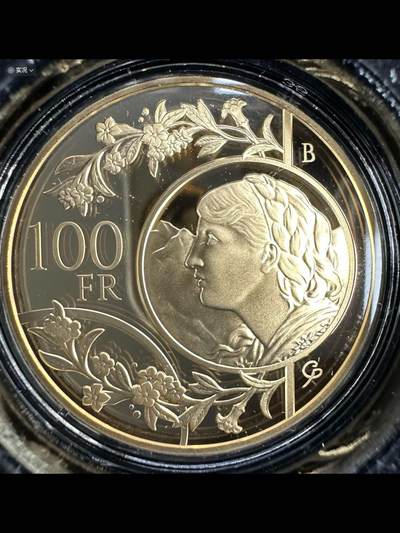 2025年瑞士纪念100周年100瑞士法郎金币