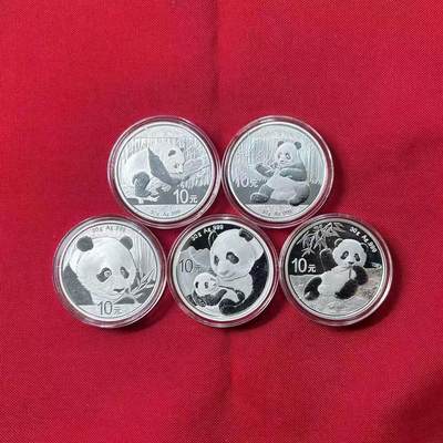 熊猫银币1