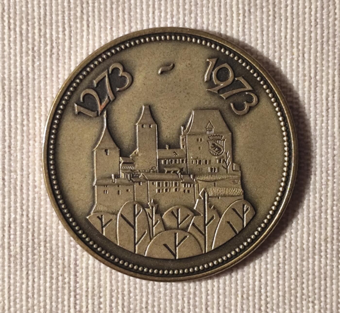 1973年瑞士布格多夫700周年纪念章