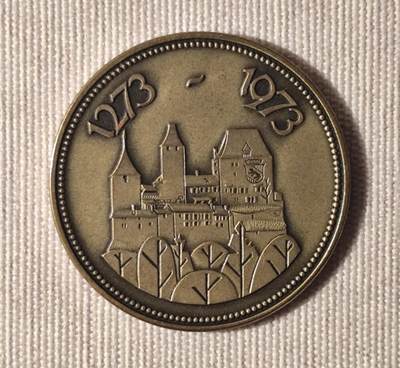 1973年瑞士布格多夫700周年纪念章