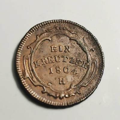 布尔高的1克鲁泽小铜