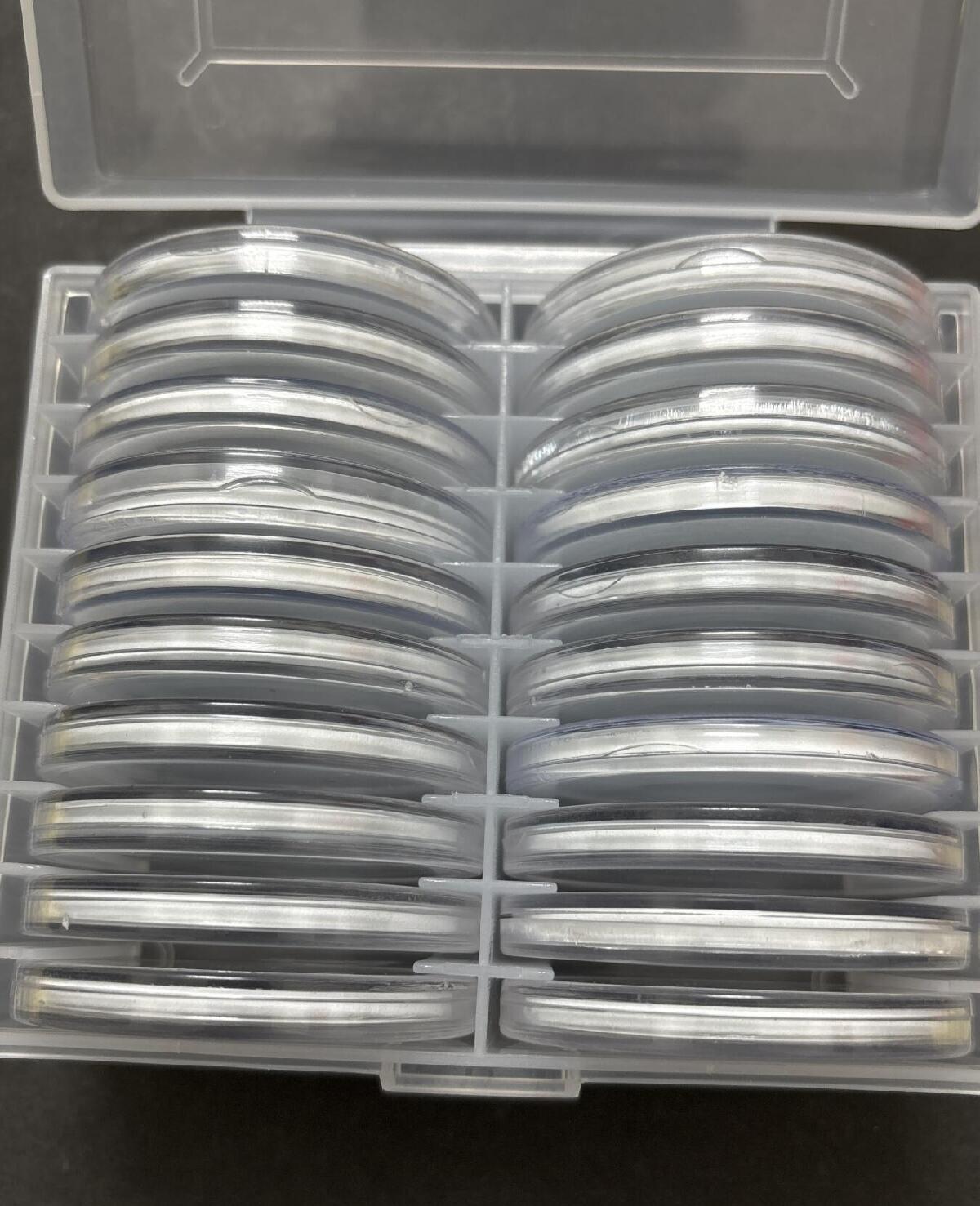 银元，银币收纳盒，内带二十个盒子！2026/2/12