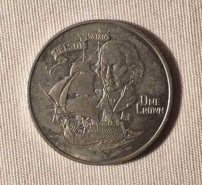 1980年直布罗陀纳尔逊纪念币（铜镍币）