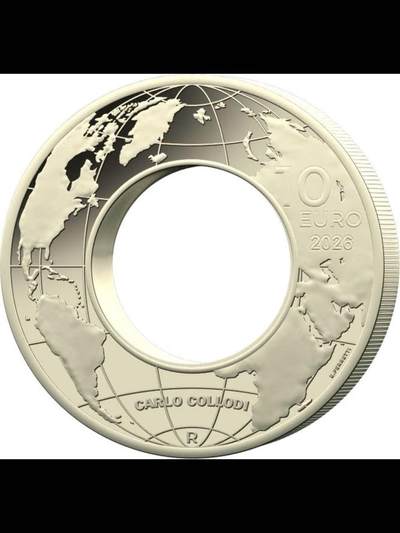 致敬卡洛•科洛迪—2026年意大利纪念币