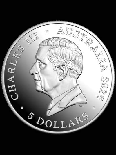 高浮雕考拉—2026年澳大利亚银币