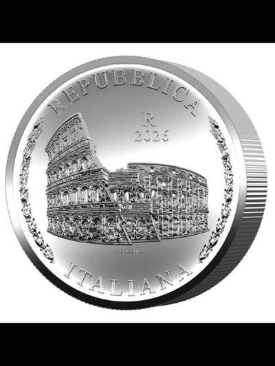 罗马斗兽场—2026年意大利银币