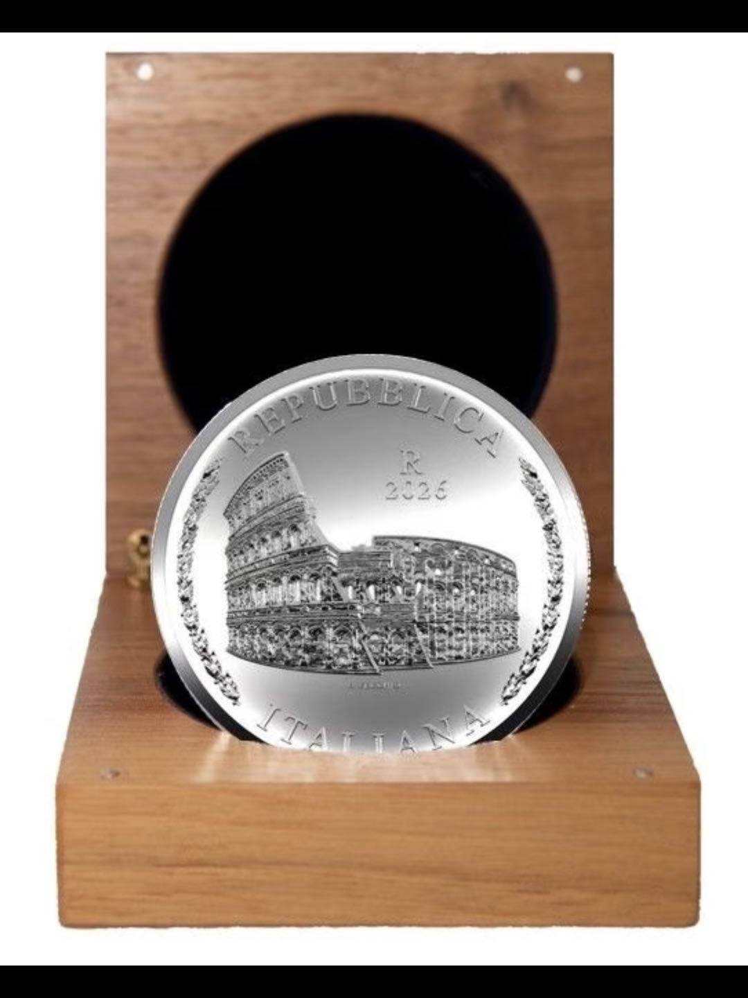 罗马斗兽场—2026年意大利银币