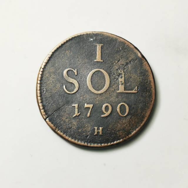 卢森堡18世纪小铜子儿