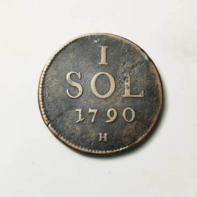 卢森堡18世纪小铜子儿