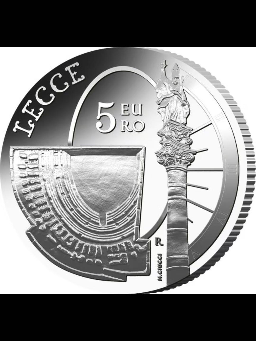 莱切圣十字圣殿—2026年意大利银币