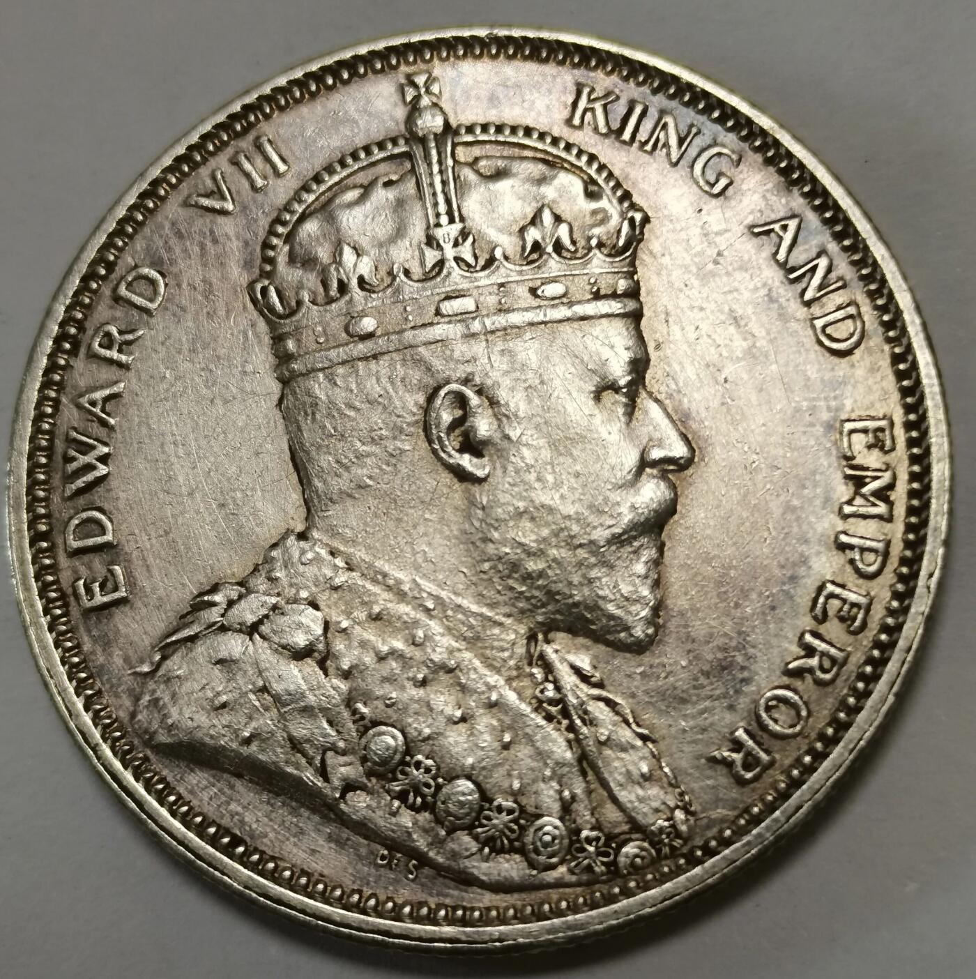 1903年英属海峡殖民地一元银币