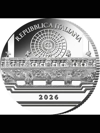 莱切圣十字圣殿—2026年意大利银币