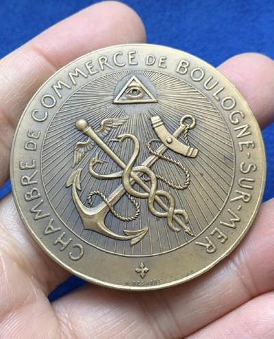 法国滨海布洛涅商会铜章，2026/2/14