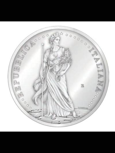 戴冠意大利女神—#2026年意大利银币