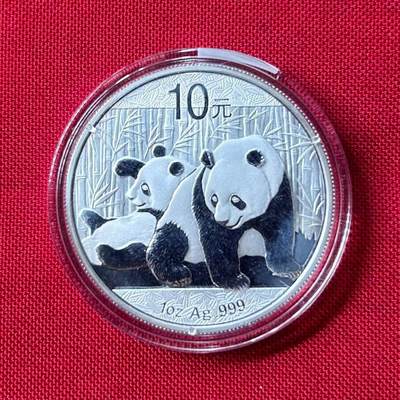 熊猫银币4