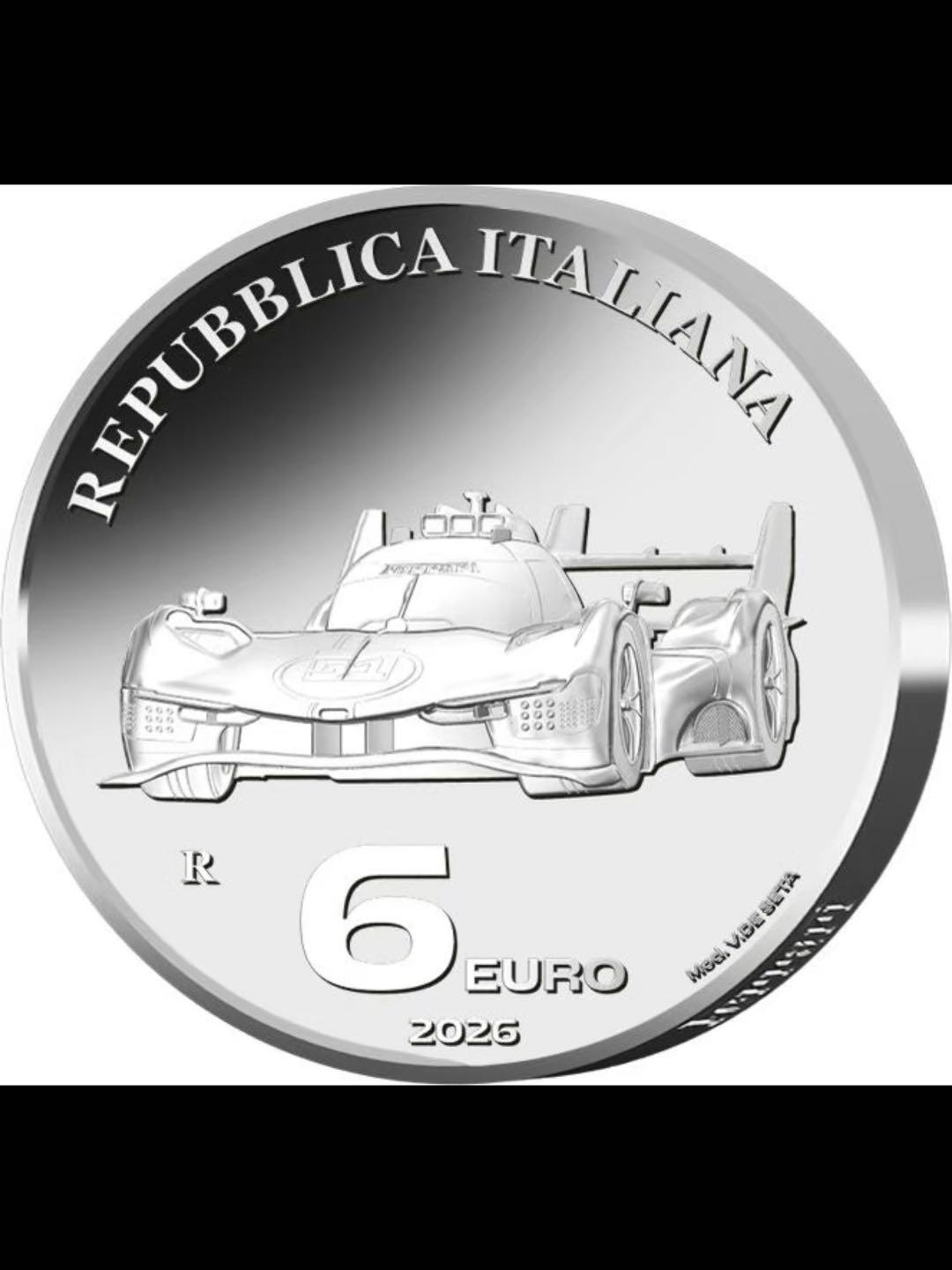 法拉利汽车套装—2026年意大利银币