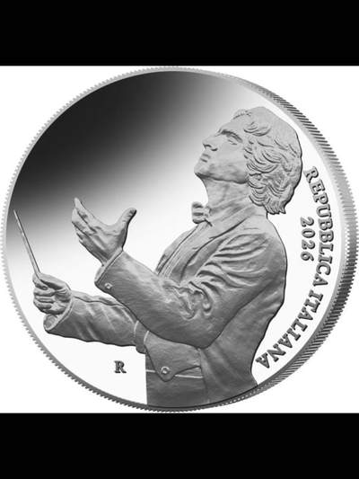 里卡多•穆蒂大师—2026年意大利银币