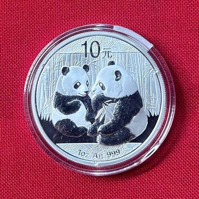 熊猫银币4