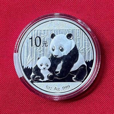 熊猫银币4
