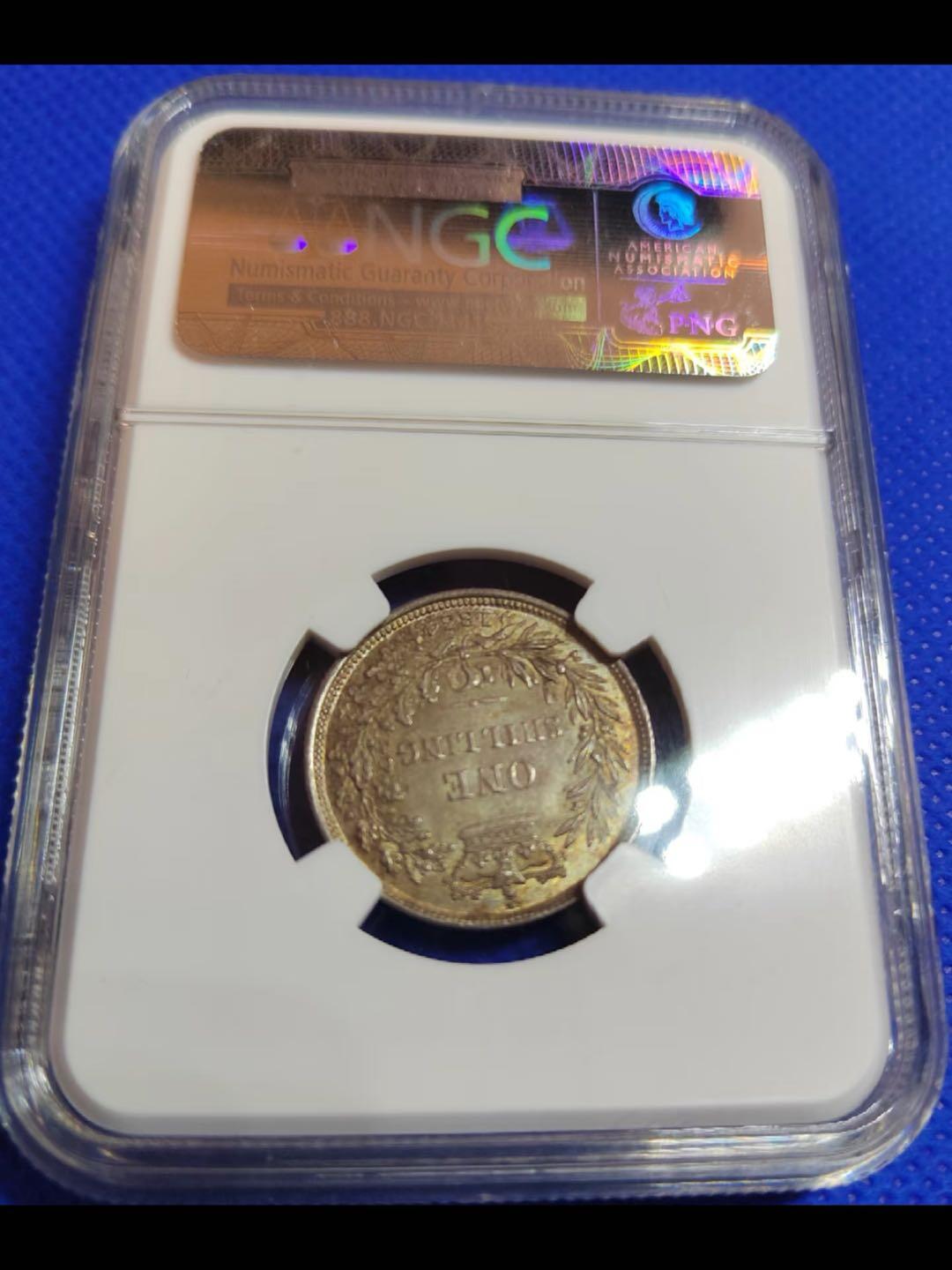 1834年英國威廉四世1先令银币