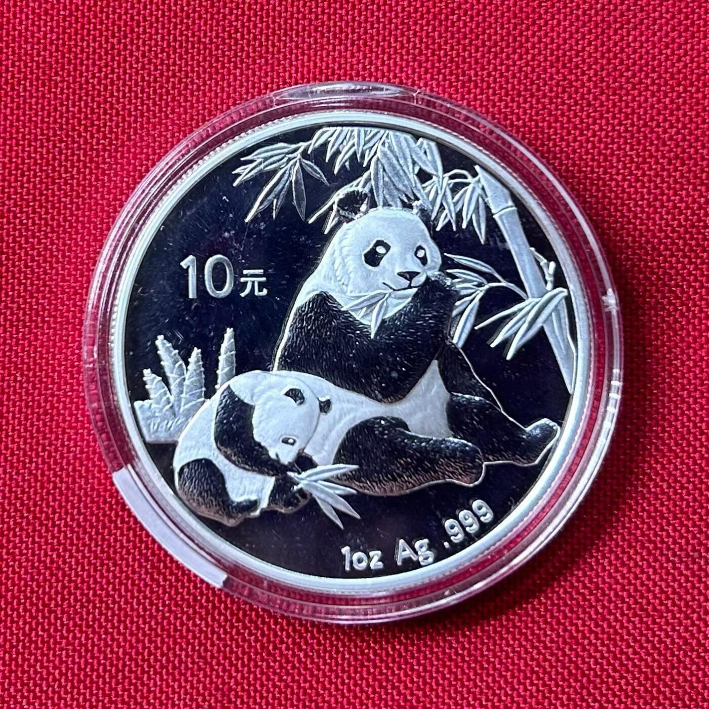 熊猫银币5