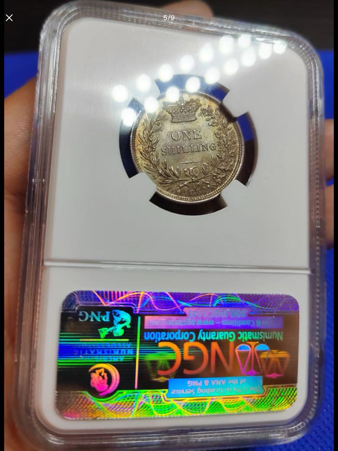 1834年英國威廉四世1先令银币