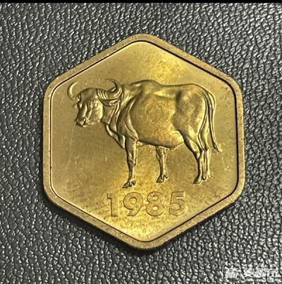 日本造币局1985 年（昭和60年）牛年六角形纪念章 2026/2/16