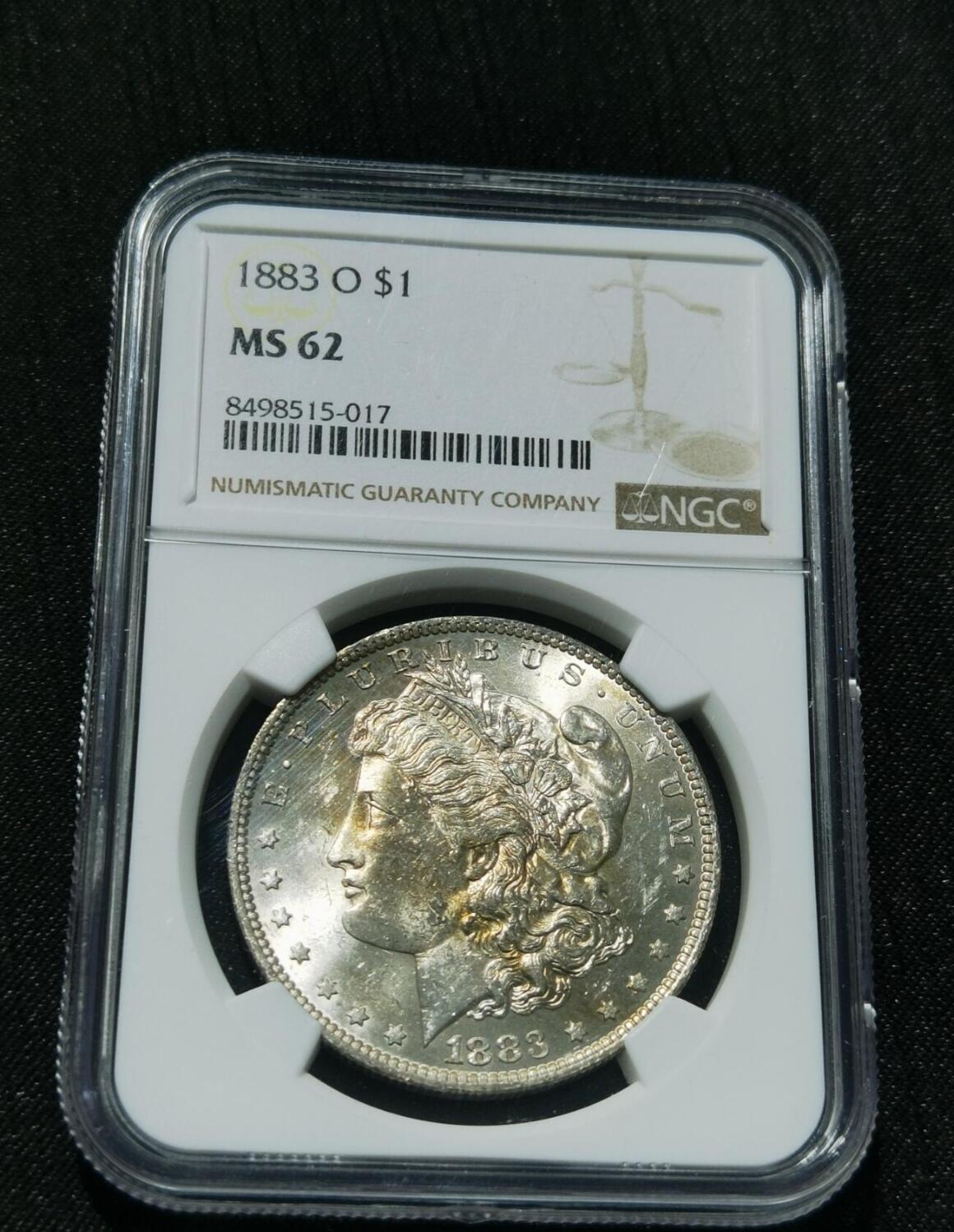【已送拍】NGC MS62 1883美国摩根一美元银币 2026/2/18