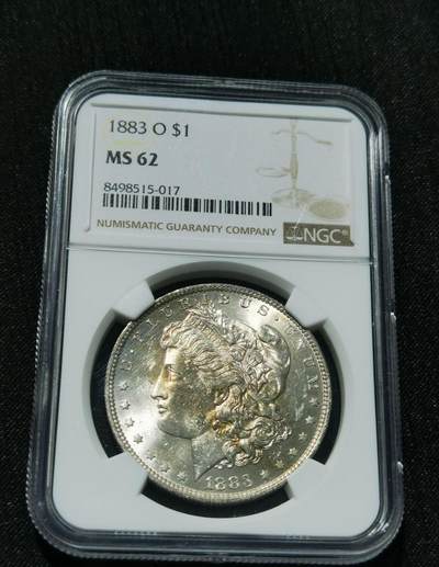 【已送拍】NGC MS62 1883美国摩根一美元银币 2026/2/18