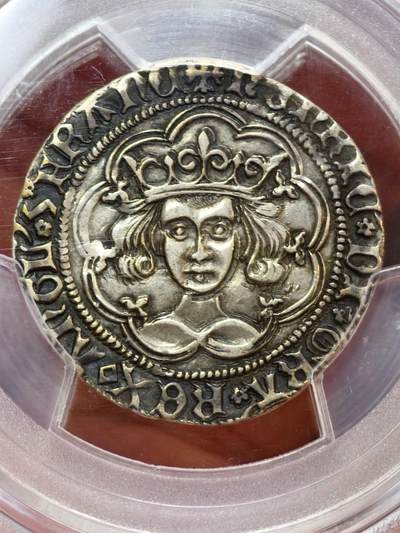 英国打制币亨利六世格罗特（4便士）银币