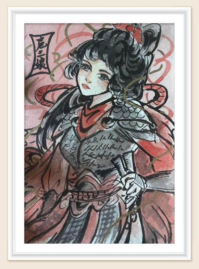 【随心】原创手绘：扈三娘