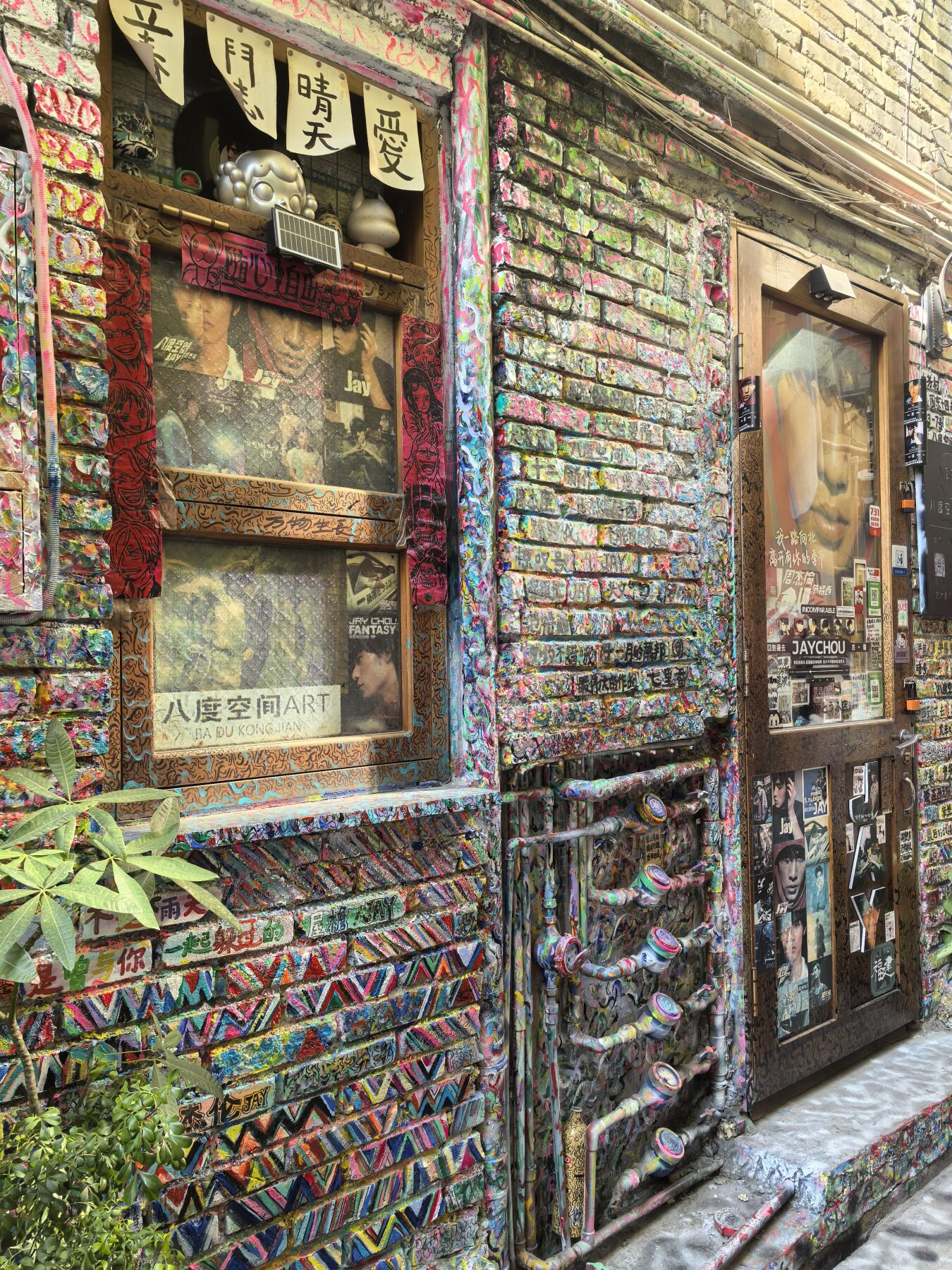 大芬油画村的周杰伦