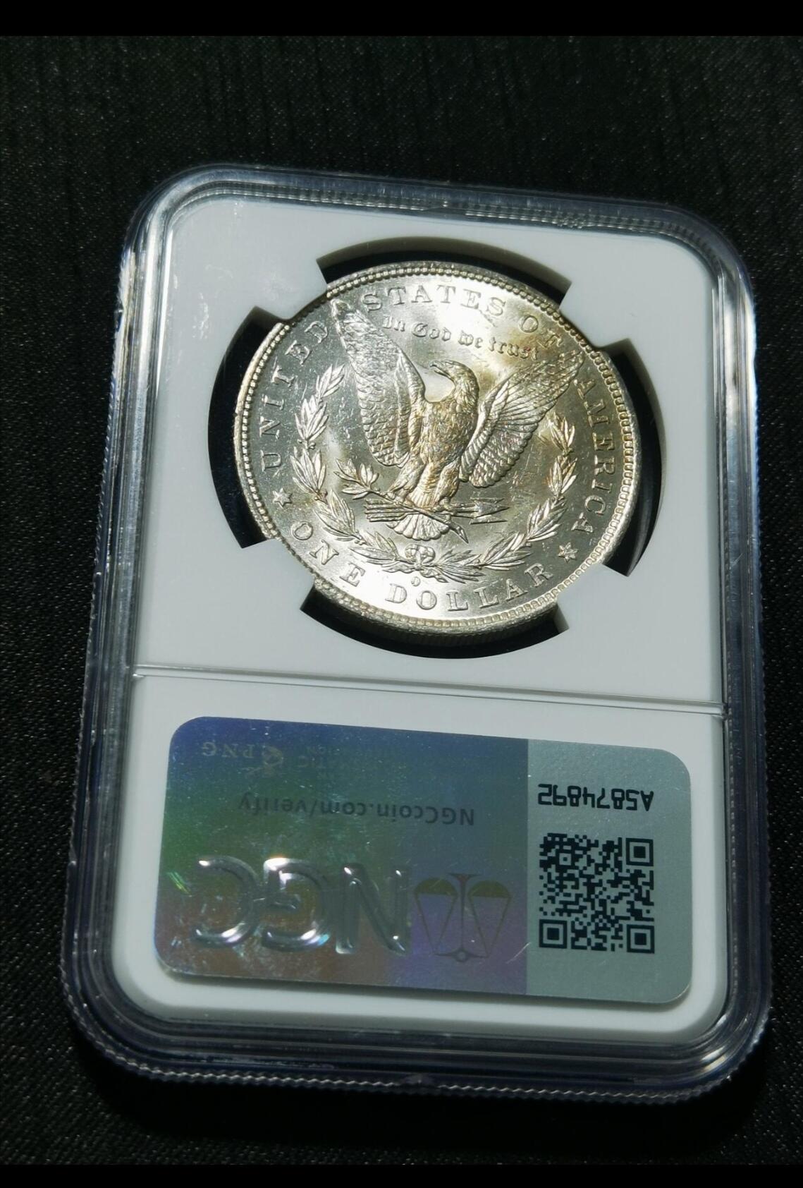 【已送拍】NGC MS62 1883美国摩根一美元银币 2026/2/18