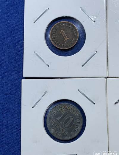 六枚一组 奥匈帝国赫勒和德二芬尼辅币各3枚 2026/2/19