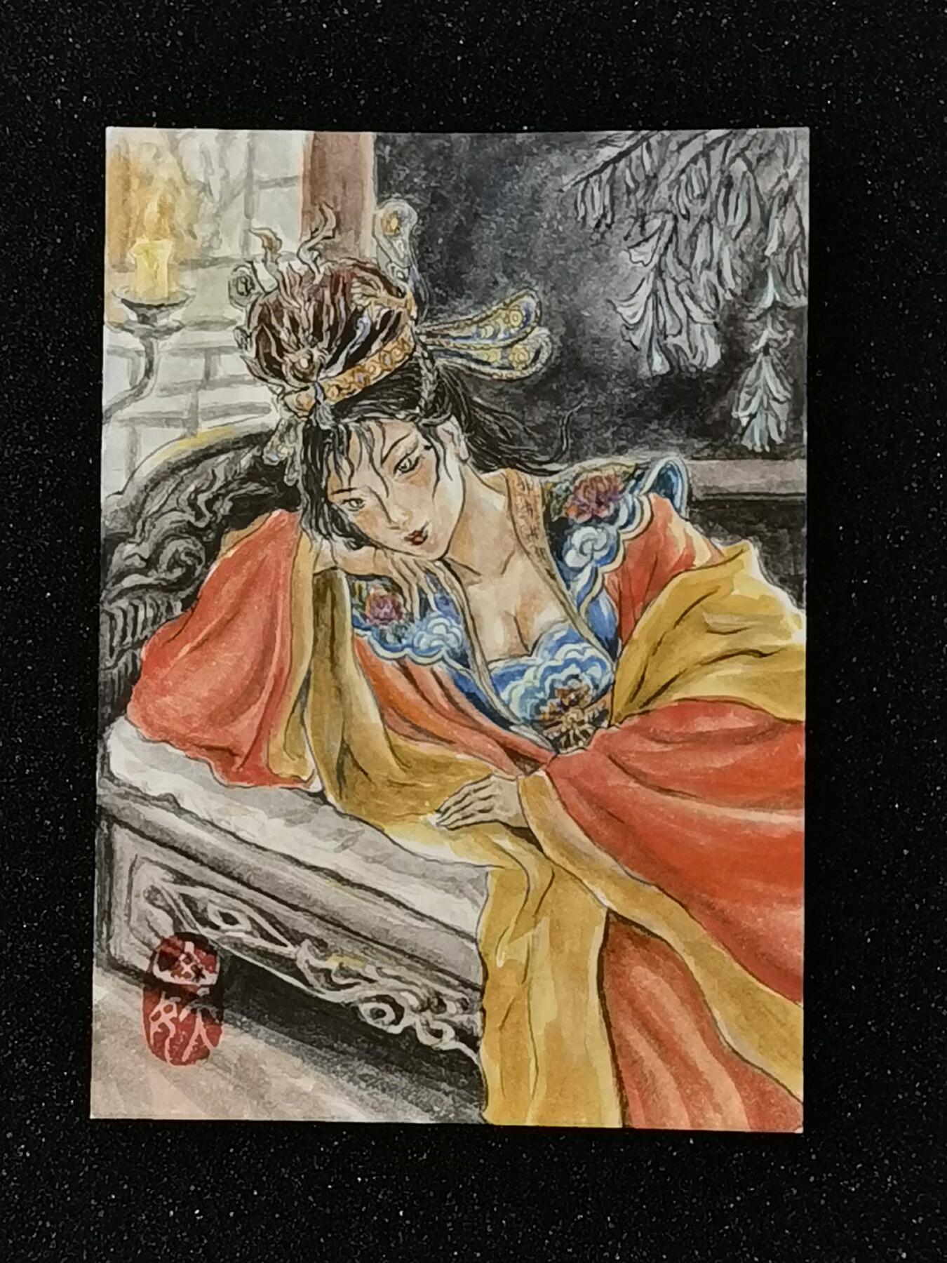 女儿国国王 原画亲签