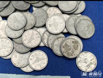 约54枚一组 日本战时1940-1943年飞鸟（金鵄）五钱铝制硬币，2026/2/19