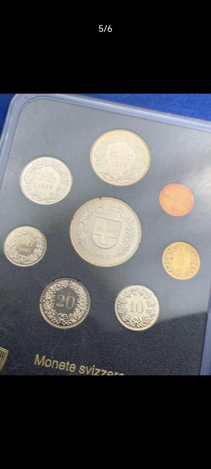 【已送拍】瑞士1985年精制套币 2026/2/19