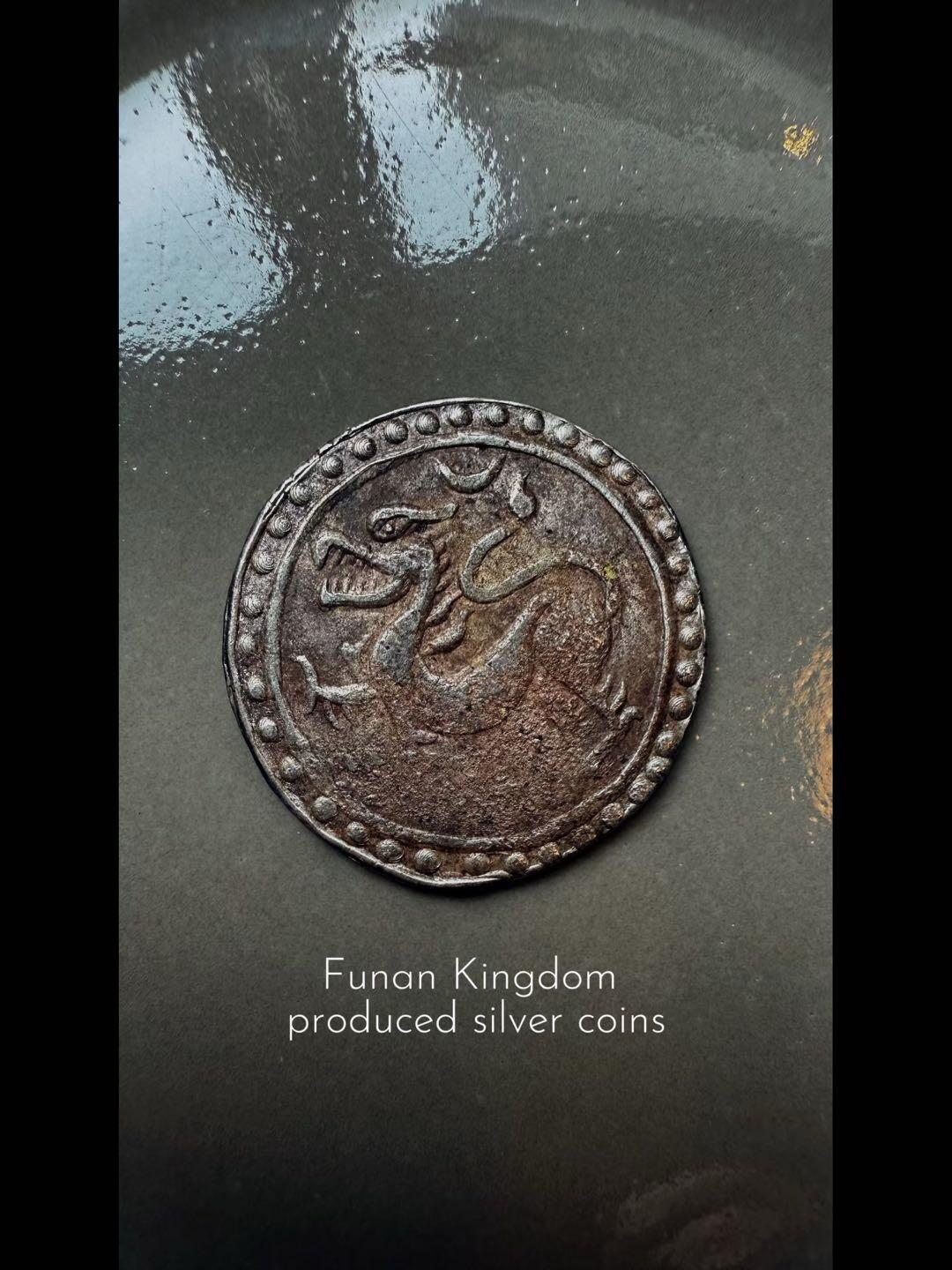 扶南/古骠國打制银币