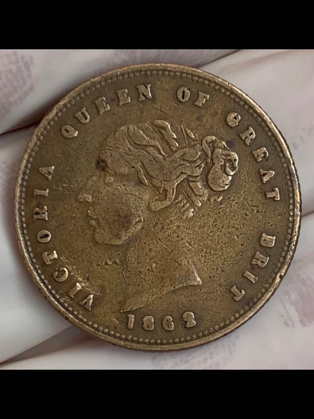 英国1862年“去汉诺威”讽刺代币