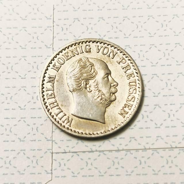 两枚普鲁士小银角