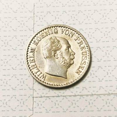 两枚普鲁士小银角