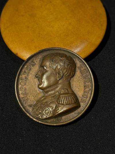 法国1840年拿破仑魂归故里铜章