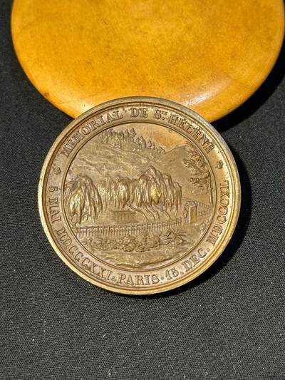 法国1840年拿破仑魂归故里铜章