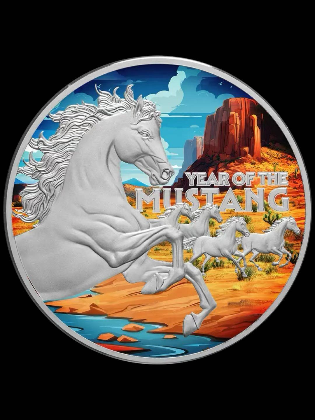 生肖马—2026年纽埃银币