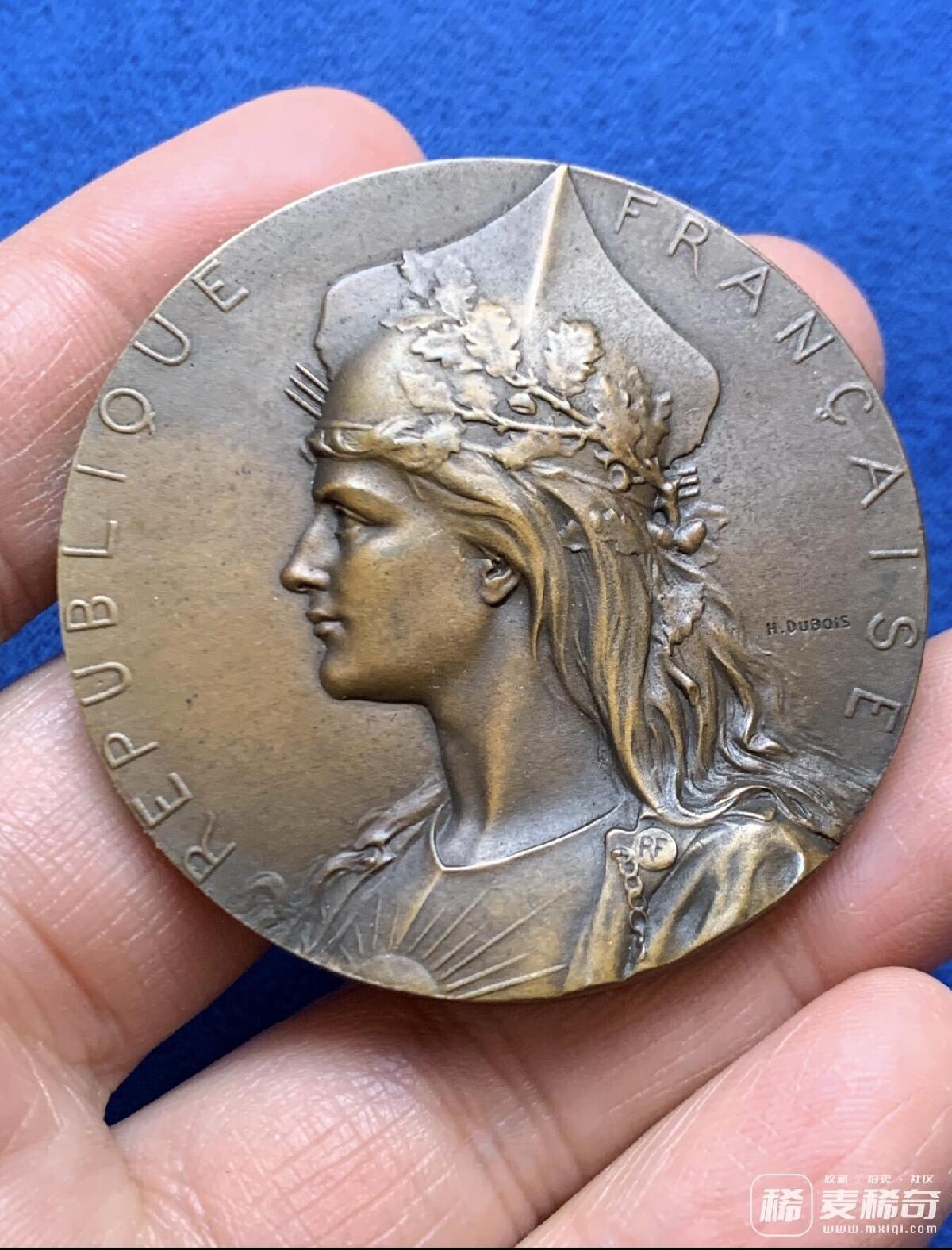 法国玛丽安娜女神铜章 复古尖顶帽 2026/2/22